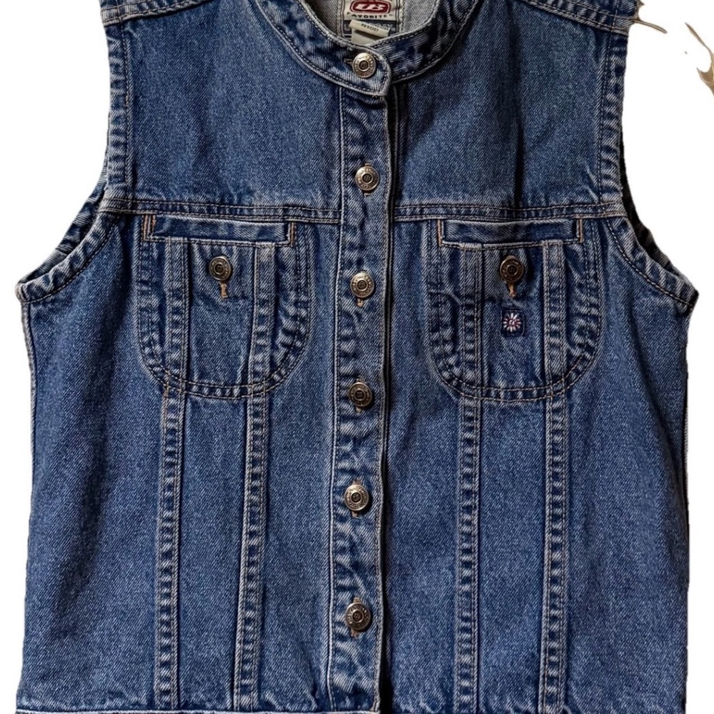 Union Bay ~ Vintage ~ Vest ~ Medium ~ Blue ~ Denim